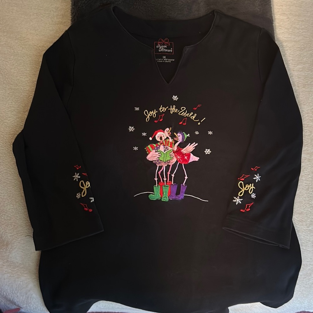 Christmas ladies top